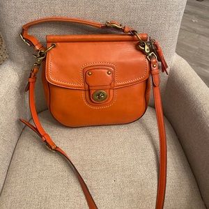 Coach top handle/cross-body purse